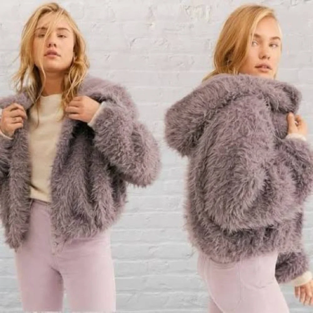 Free People Zuri Parka Light Purple - Picture 1 of 6
